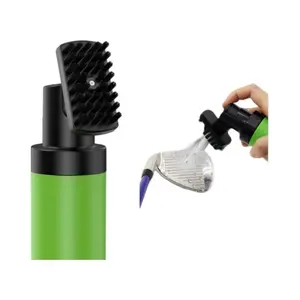 Golf Club Cleaning Kit, 8'' Bottle Golf Water Brush and Groove Sharpener Golf Club Cleaner Kit，Golf Gifts for Men