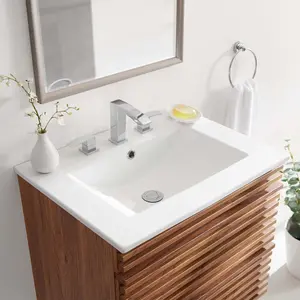 Modway Cayman 24" Bathroom Sink in White Modway Cayman 24" Bathroom Sink in White