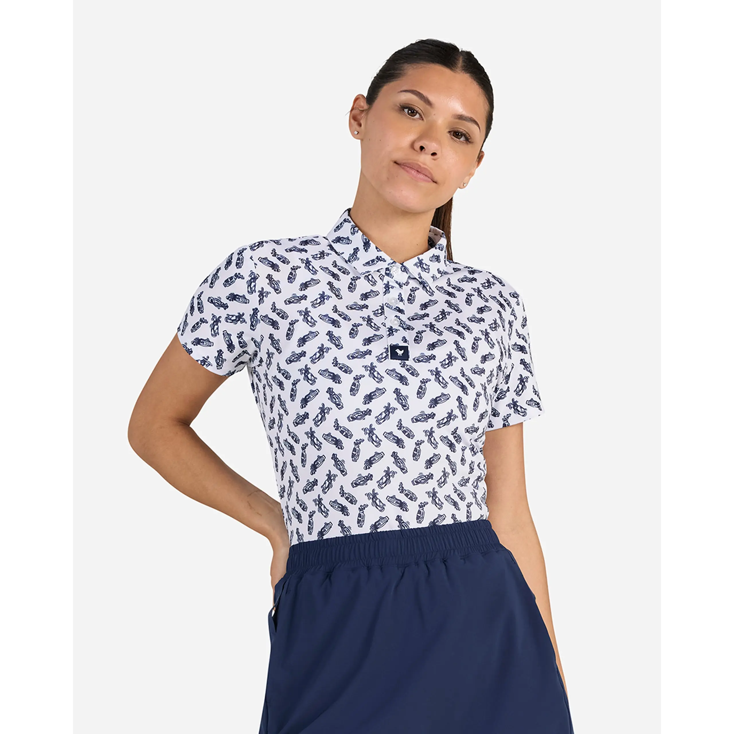 Caddie by Day Women's Golf Polo