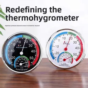 Smart Digital Thermometer Hygrometer, Accurate Room Temperature Humidity Monitor for Home, Baby Nursery, Office, and Pet Plant Care, Large Display for Easy Reading