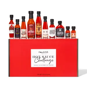 Hot Sauce Challenge, Gift  Set of 10