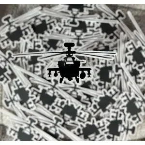 AH-64 Apache Helicopter Front Facing View