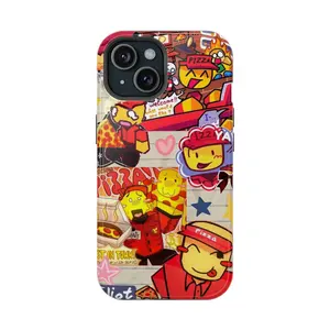 Elliot Pizza Phone Case, Roblox Forsaken Funny Cool Gamer Phone Cover Phone Case For iPhone 11 12 13 14 15 16/ Pro/ Pro Max Tough Case