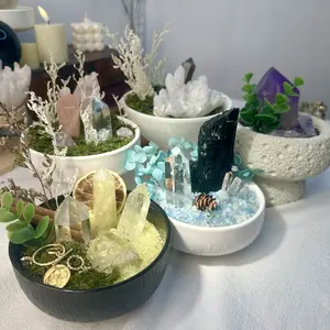 Handmade Crystal Garden Collections – Handmade Crystal Scene | DIY Healing Energy Home Décor