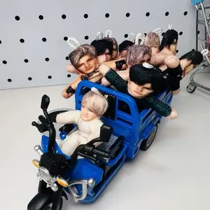 Love and Deepspace Mini Silly Doll Poseable Funny 10CM/4IN