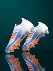 New Unisex Soccer Shoes, Ag Long Studs Anti-Slip Training Boots, Outdoor Grass Field Football Cleats, Professional Sporty Low-Top TF Short Studs, Sports Football Shoes