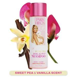 Dog & Pup Shampoo Sweet Pea & Vanilla 480ml with Natural Ingredients