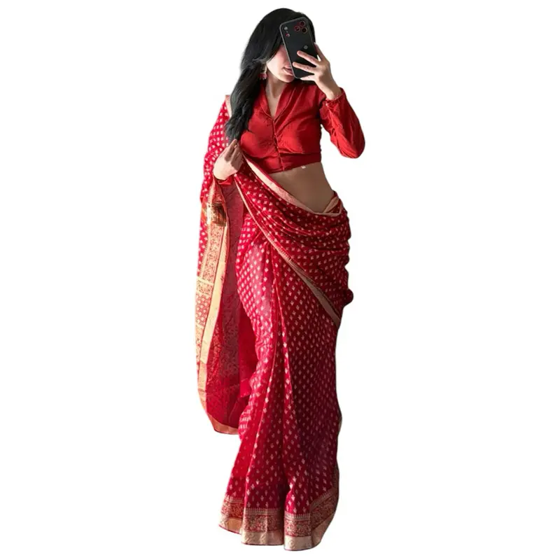 Cotton saree