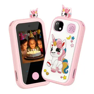 Kids Smartphone Toys, Dual Camera Smart Camera , Games Video and other multi-functional touch screen cell phone learning toys, Great Holiday Birthday Gifts for Boys and Boys Girls