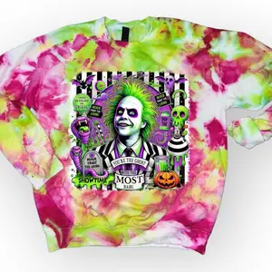 Ghost Babe Ice Dye Crewneck Sweatshirt Womenswear Sweater