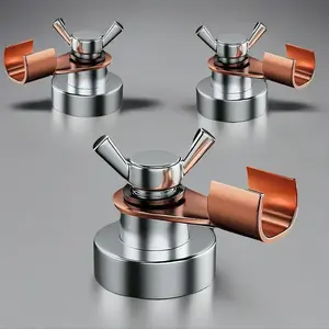 Welding Magnetic Grounding Clamp, Welding Magnets Clamp Tool, Welding Ground Magnet, Welding Support Ground Clamp Tools, Welding Accessories, Heavy Duty, Industrial, for Handle Tool