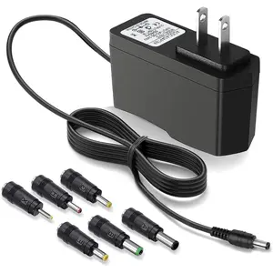 DC 15V 1A  Jump Starter Power Cord Charger for  450A 500A 600A 800A 1000A Auto  Booster AC Adapter, Compatible with Beatit, Schumacher, Tacklife, , DBPower DJS50 Jump Starters