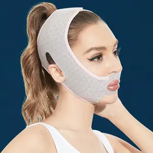 Face Slimming Strap, Double Chin Lift & V Face Stickers, Double Chin Reducer, Anti Bandage Face Strap, Belt Mask, Lift Oval Face Mask