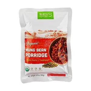 BIG GREEN Organic Mung Bean Soup Breakfast Porridge 300g - USDA Organic, Non-GMO, Vegan, Gluten-Free