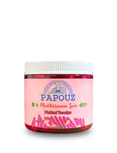 Papouz Pickled 16fl oz. Mediterranean Pink Turnips