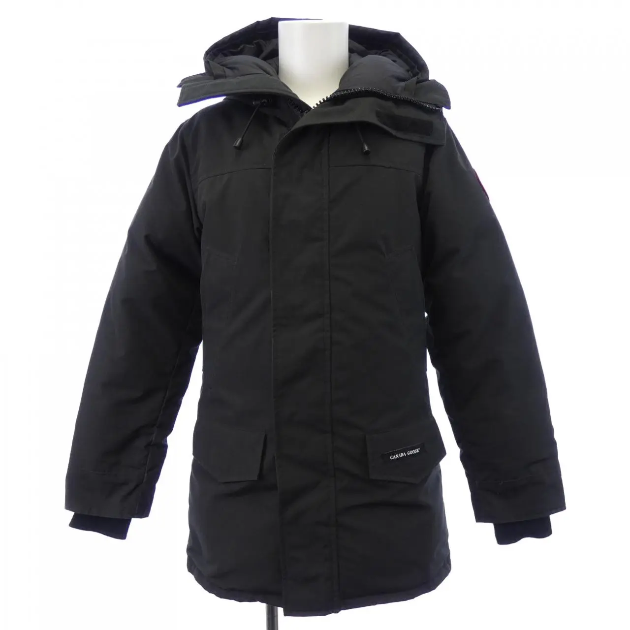 Pre-owned Canada Goose Nylon Small Leather Goods Langford Down Jacket