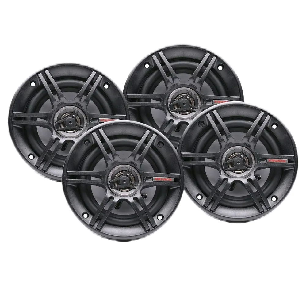 Car Audio Crunch CS-653 300 Watts 6.5-Inch  3-way 4 Ohms Car CS Speakers,Black,2 Pair