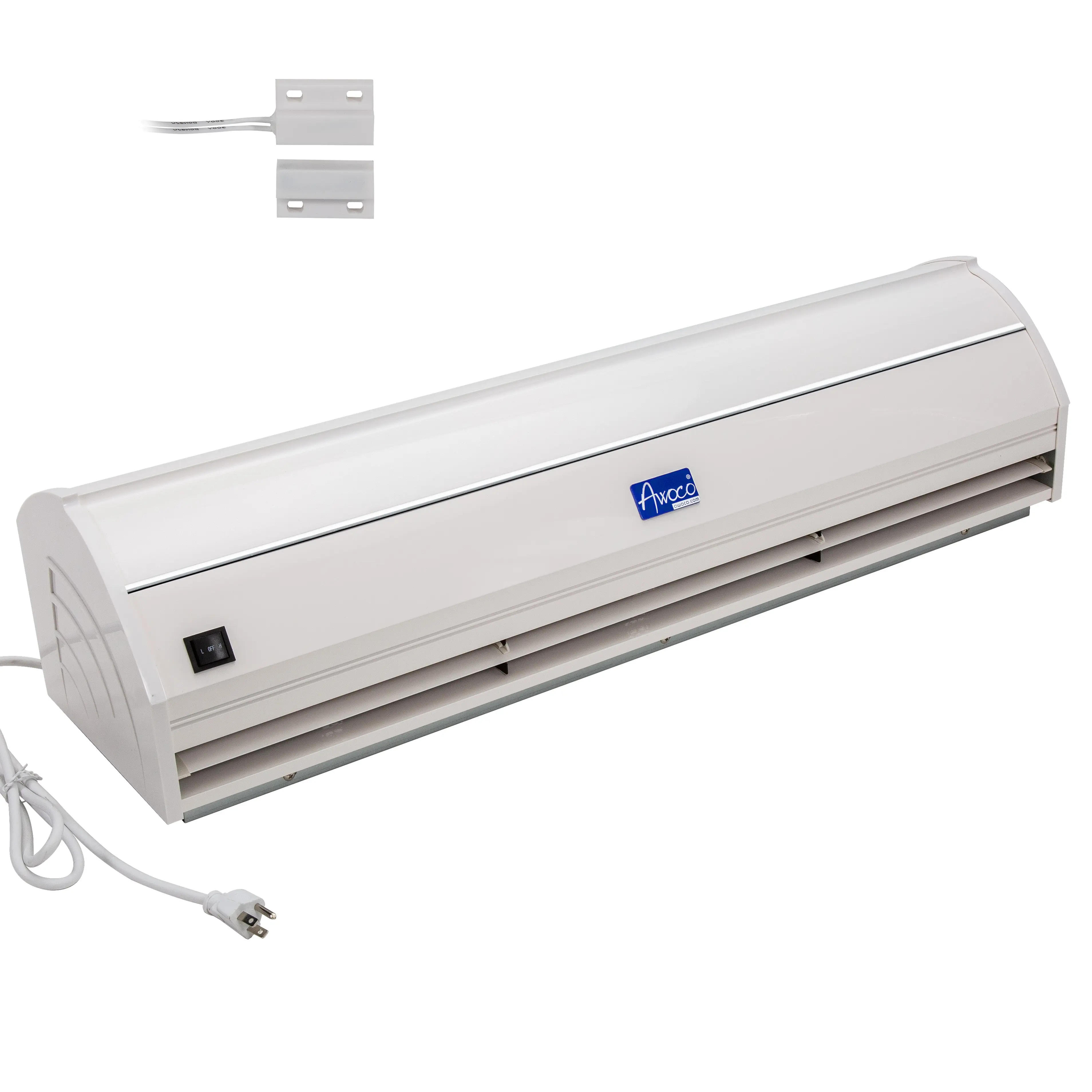 Awoco Elegant 2 Speeds Air Curtain, FM35-M, UL Certified, 120V Unheated with an Easy-Install Magnetic Switch