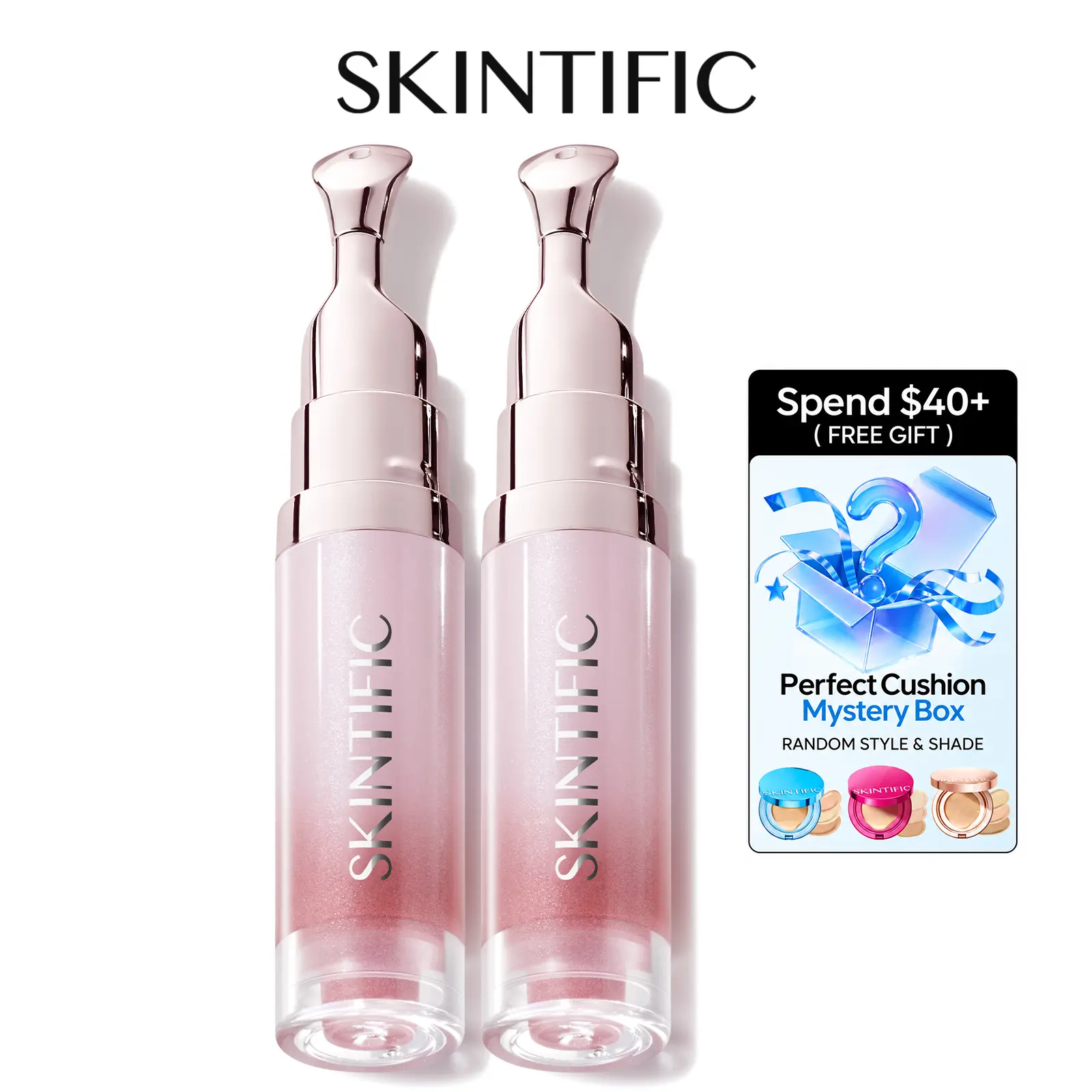 SKINTIFIC Lip Serum 2pcs Day & Night Lip Combo – Tinted + Clear for All-Day Hydration & Overnight Repair SKINTIFIC Lip Serum 2pcs Day & Night Lip Combo – Tinted + Clear for All-Day Hydration & Overnight Repair