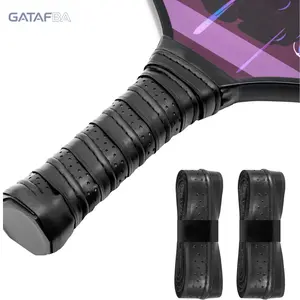 GATAFBA 2pcs Multi-Sport Racket Grip Tape for Pickleball Tennis Badminton Anti-Slip Sweat Absorbent Breathable Durable Easy Install Overgrip for Outdoor Sports Training Practice