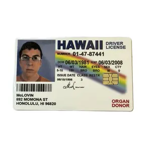 McLovin License Super Bad Credit Card Skin - Trending Cartoon Funny Gift - Vinyl High Quality Sticker Personalize Decal