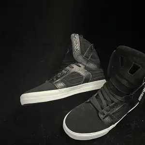 Supra Skytop 2 Men’s High Top Skateboard Shoes Crocodile Print X Suede American Streetwear