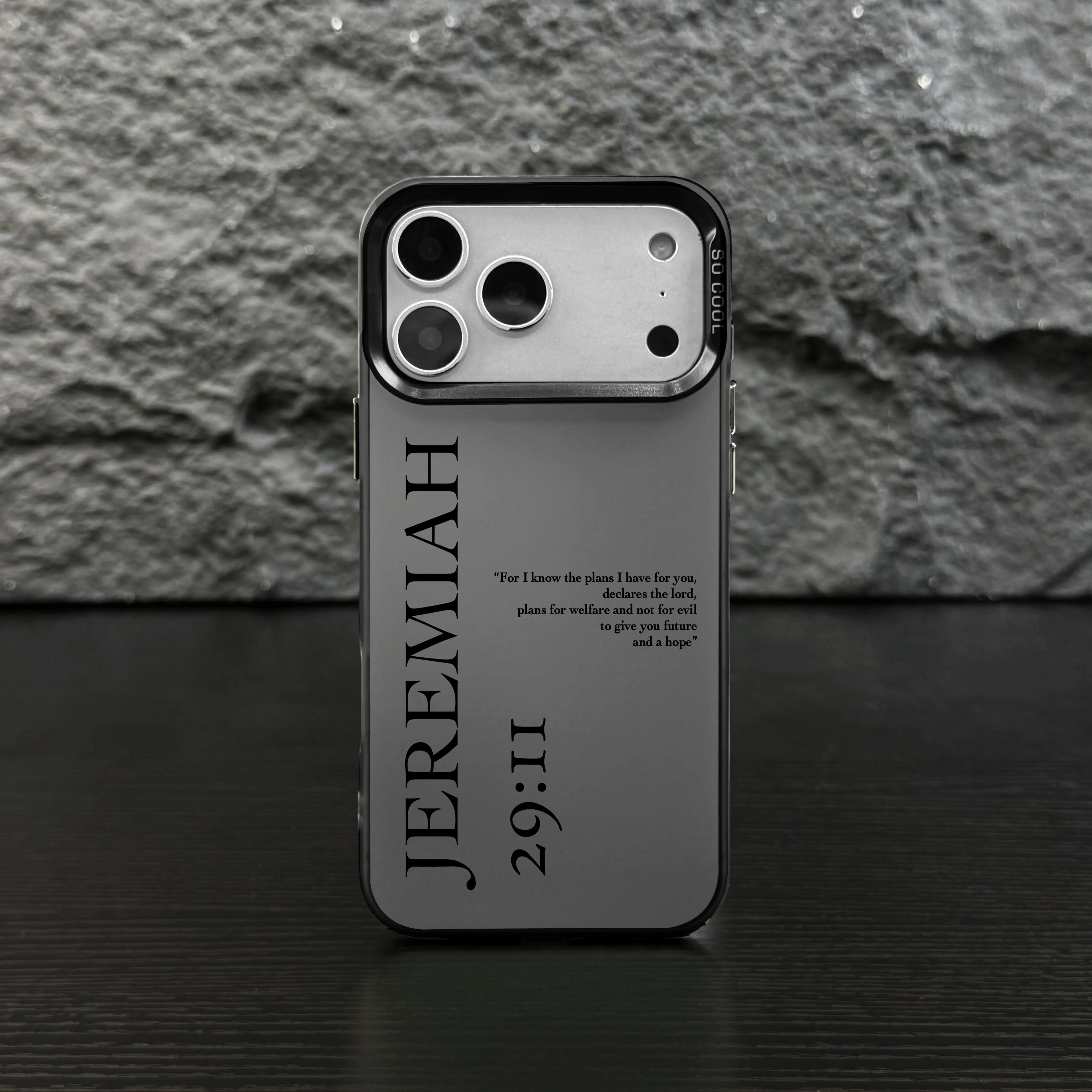 Customize iPhone & Samsung Galaxy Phone Case, Jeremiah 29:11 IMD Laser Crafted, Military-Grade Christian Case with Drop & Scratch Resistance, Compatible with iPhone 17 Air 16 15 14 Plus 13 12 11 Pro Max XR XS & Samsung S26 S25 S24 S23 S22 S21-ZQ110