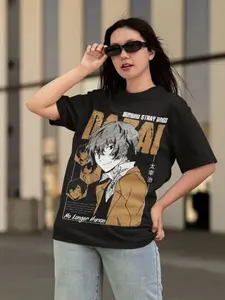 [NEW] Dazai Osamu Vintage 90s Bootleg Tee | Oversized Graphic Anime Shirt | Edgy Streetwear for Bungo Stray Dogs Fans Shirt for Anime Fans & Otaku Anime Graphic T-Shirt Unisex Top anime luff