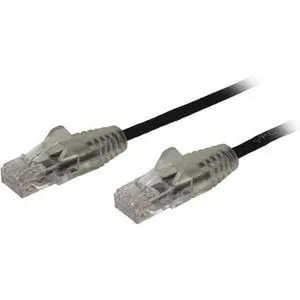 Startech N6PAT6INBKS 6 in. Cat6 Patch Network Cable, Black