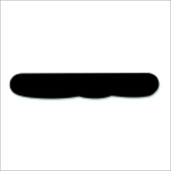 Kensington 1062893 Double-Layered Lumbar Cushion, Black, Lumbar Pillows for Bedding & Linens, Cushion Lumbar Pillows