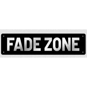 Fade Zone Barber Sign