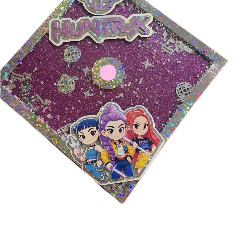 Demon Hunters Shaker Grad Cap Topper
