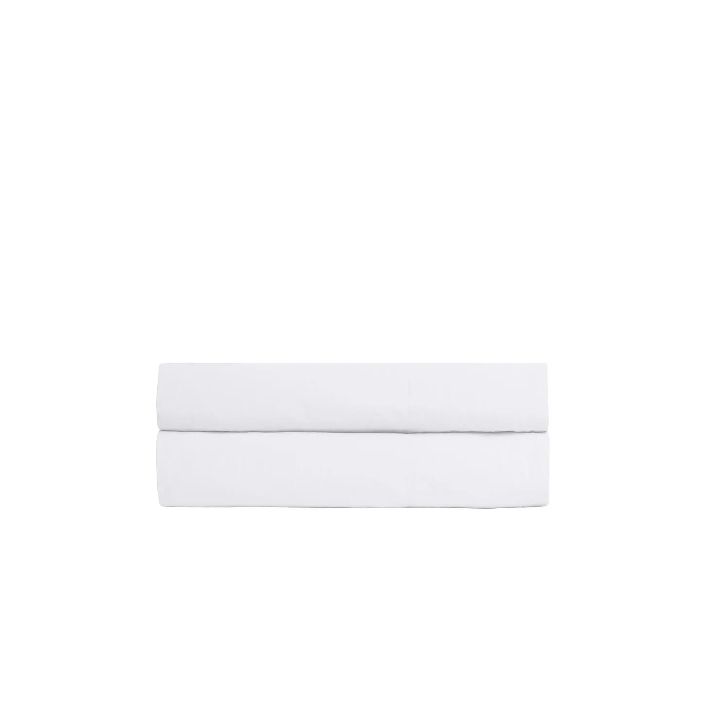 Parachute Percale Fitted Sheet in White