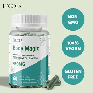 Body Magic Chlorophyll Supplements--For Body Odor, Detox & Clear Skin