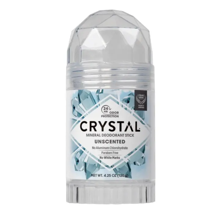 CRYSTAL Deodorant Stick (30003), Unscented, 4.25 Ounce