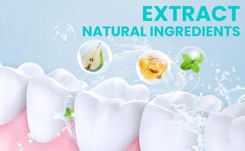 [Tripel Whitening] Niacinamide Teeth Whitening Toothpaste for 1 and 3 value pack，newest fast-actingwhitening formula，icotinamide, Anti plaque,Niacinamide & Xylitol for a Brighter Smile