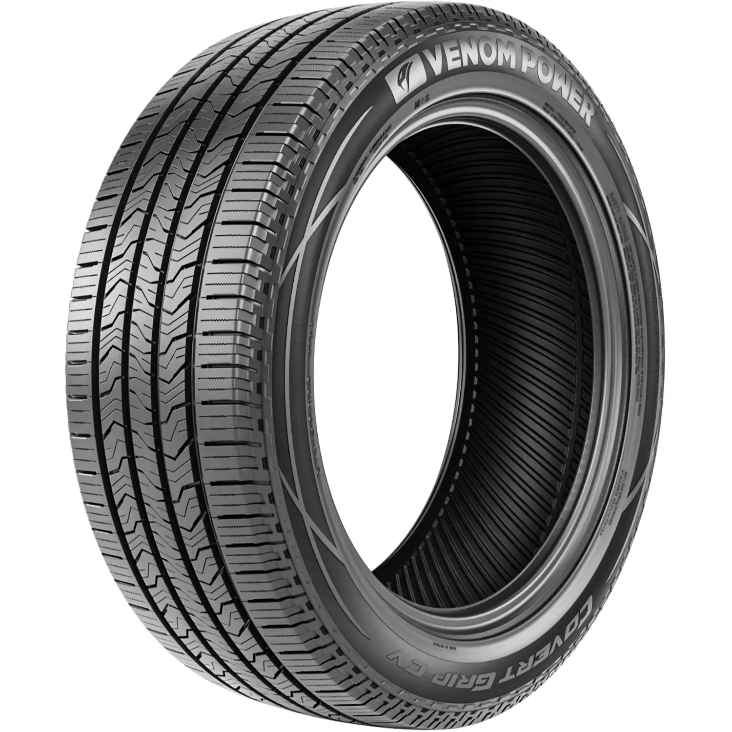 2 Tires Venom Power Covert Grip CV 255/65R18 111T AS A/S All Season