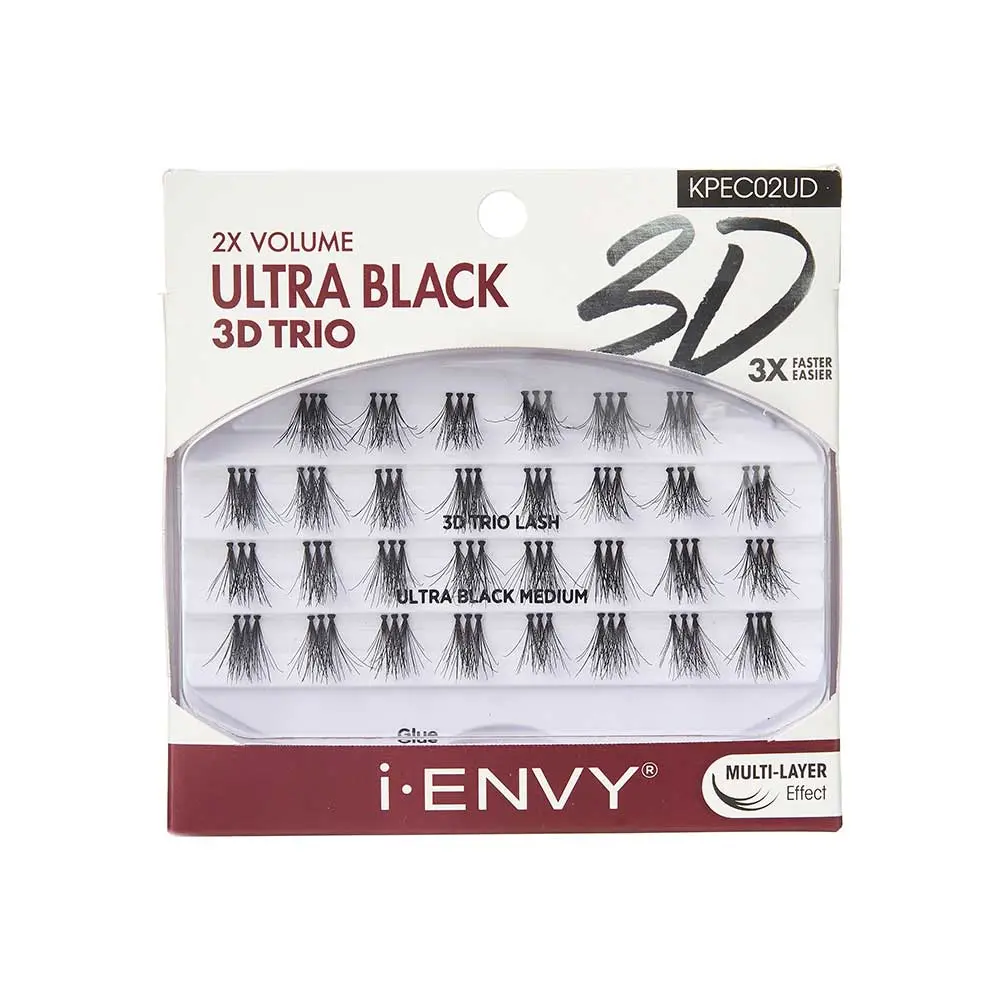 I-ENVY 3D Trio Lash Ultra Black Cluster Lash