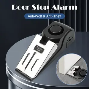 1 Count door intrusion alarm, Child Safety Door Alarm with Adjustable Volume for Home and Hotel Use