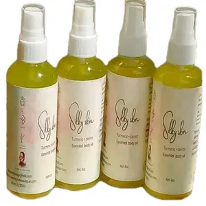 tumeric and carrot body oil Skin Repair Skincare