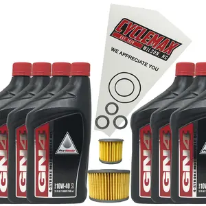 Honda OEM Oil Change Kit for 2016-2023 Honda Pioneer 1000 with 10W-40 Oil