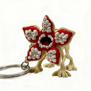 Stranger Things Demogorgon Keychain, Horror Funny Backpack Decoration, Stress Relief Creative Gift, Unique Monster Accessory