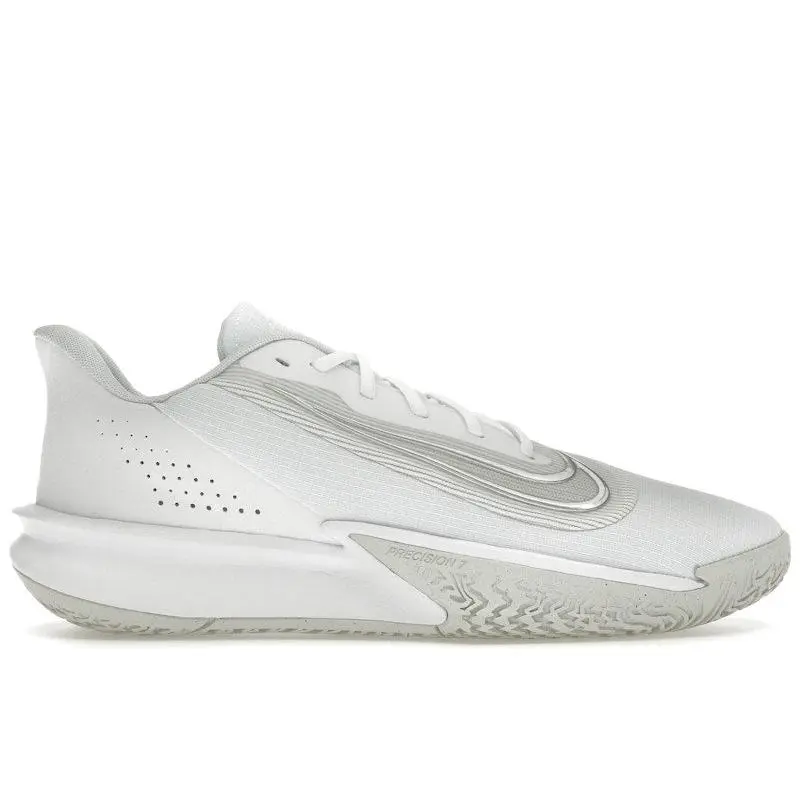 Nike Men's Precision VII White Photon Dust Basketball Shoes, from StockX