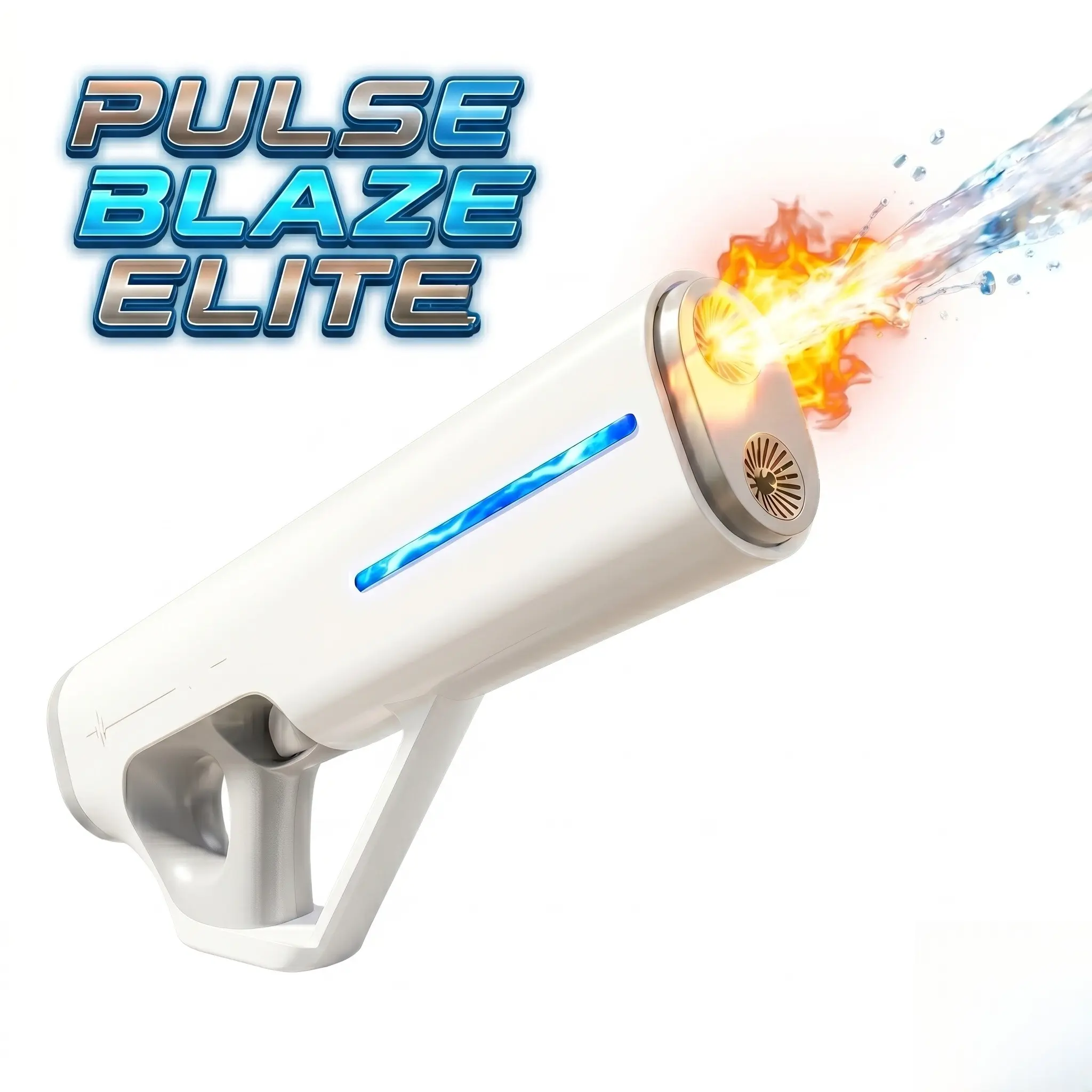 2026 Upgraded Motorized Water Soaker. Pulse Blaze Elite 32FT Range Auto Suction Dispenser with LED Lights. Quick-Change Battery Summer Pool Party Games Father's Day 4th of July Gift 2026 SummerWins DealsForYouDays.