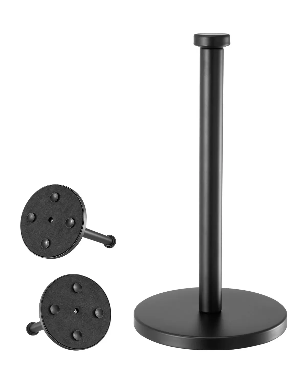 VEVOR Paper Towel Holder Countertop Stainless Steel Paper Towel Stand for Kitchen