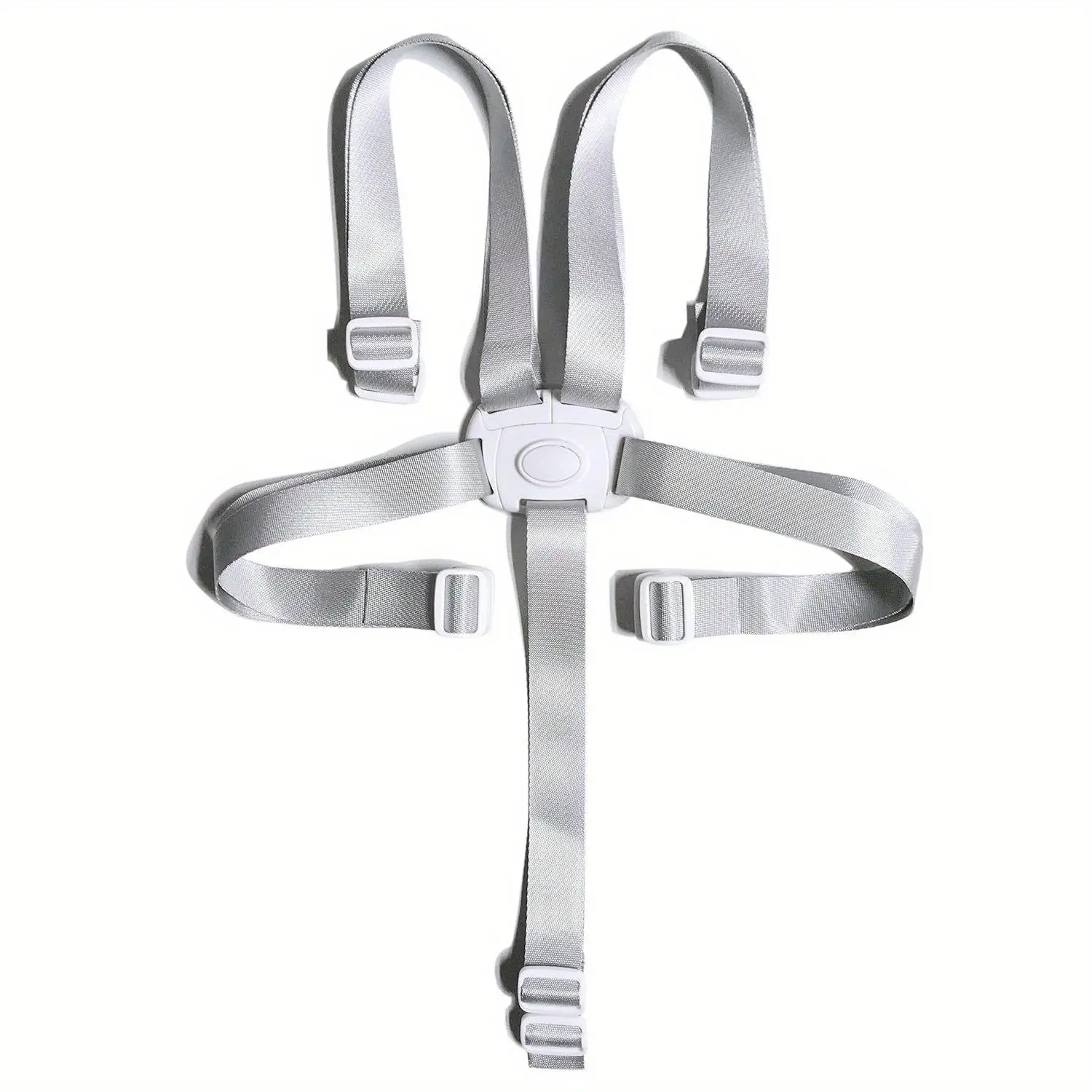 Adjustable Strap - Heavy-Duty Full Protection Seat Belt System for High Chairs, Secure Restraint with Soft Padding & Easy Adjustment (Compatible with Seats) - Ideal & - Durable & Comfortable Design for Enhanced Safety