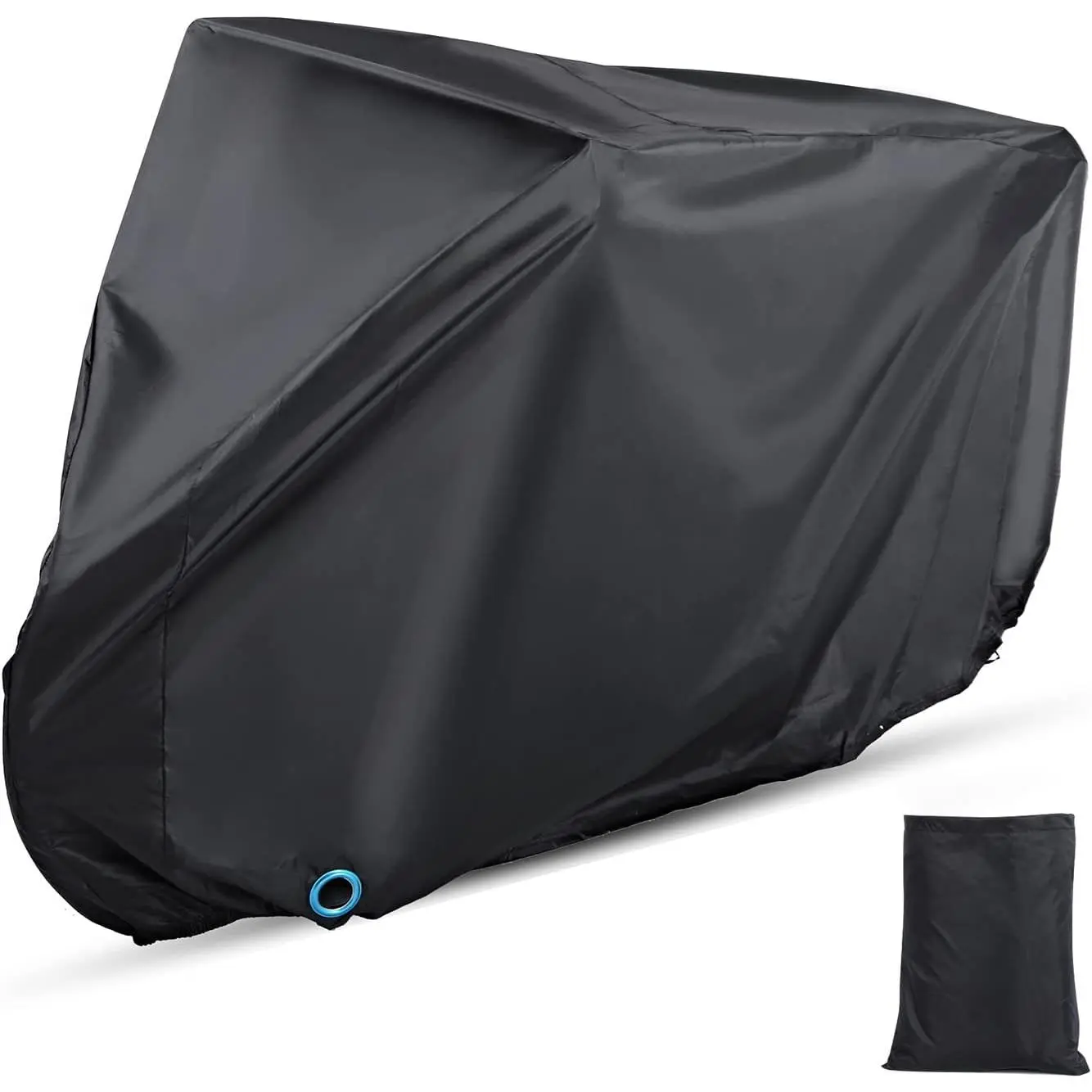 Oxford Fabric Foldable Bike Cover for Adults – Heavy Duty Waterproof Bicycle Cover with Lock Hole, All-Weather Protection – Fits Mountain & Road Bikes, Windproof Design, Foldable Bike Covers