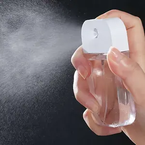 2pcs Portable Refillable Spray Bottle-Mini Card-Shaped, Fine Mist Bottle, Clear Mini, on-The-Go, Facial Fragrance-Free, Ldeal for Travel& Cosmetics