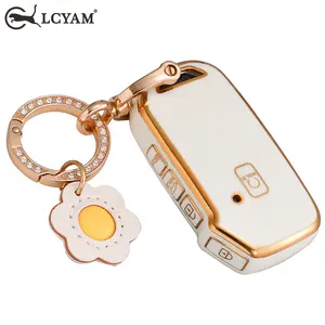 Soft Key Fob Cover Case for 2023 2024 Kia K5 Gtline Sportage Telluride Seltos NIRO Forte Sorento Accessories