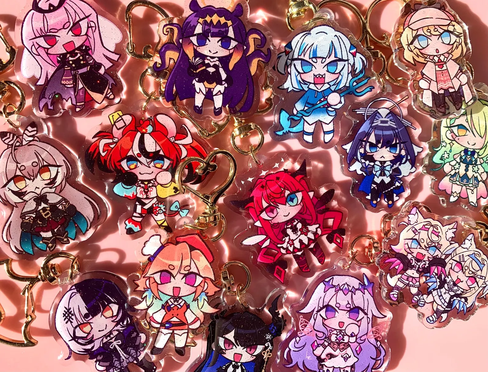 Hololive EN Acrylic Keychain